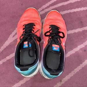 Nike pink blue purple ombré revolution 3 shoes